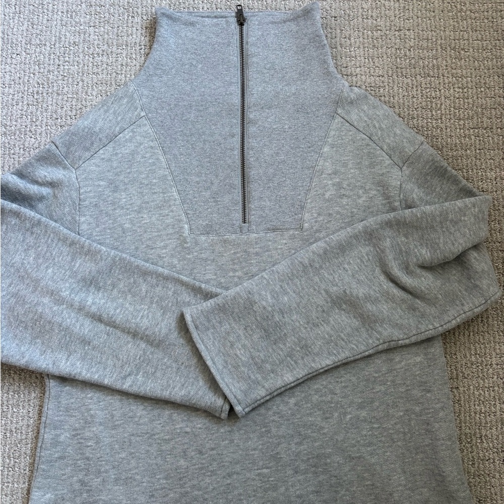 J. Crew Light Gray Turtleneck Sweater